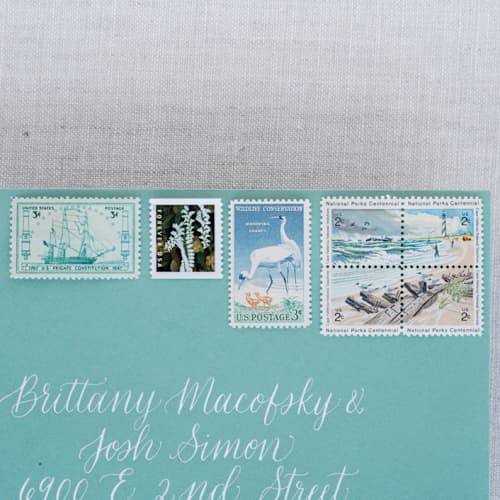This is a multicolorassorted-colors stamps by Little Postage House called nautical postage collection in standard
