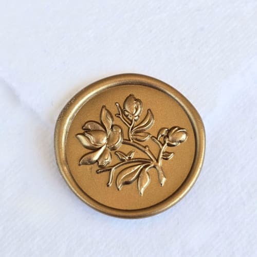 This is a multicolor wax seals by Inkspiringletters called iris- customizable color- set of 25 hand-crafted wax seals in standard