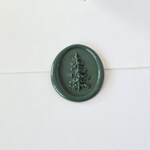 This is a multicolor wax seals by Inkspiringletters called colorado blue- customizable color- set of 25 hand-crafted wax seals in standard