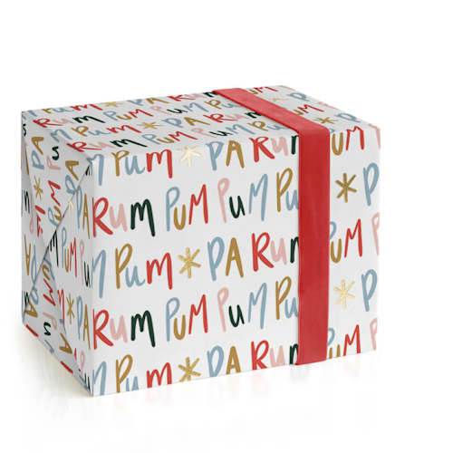 This is a sugar plum wrapping paper by Angela Garrick called pa rum wrap in standard