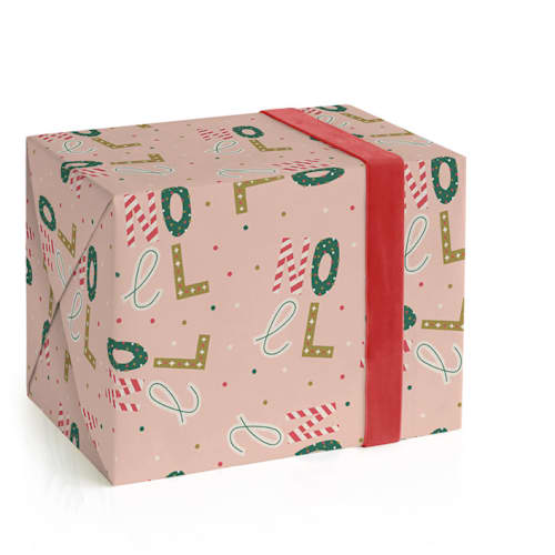 This is a candy wrapping paper by Iveta Angelova called fun noel in standard