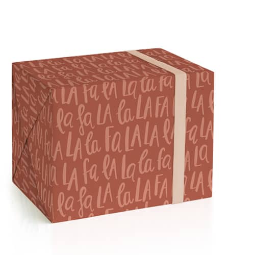 This is a spice wrapping paper by Karoline Richardt called sing a song in standard