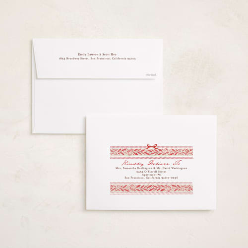 This is a rose holiday photo cards with standard by Karidy Walker called artisanal frame printing on signature in grand