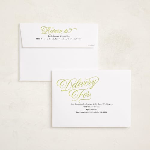 This is a lime holiday photo cards with standard by Jackie Crawford called all scripts printing on recycled smooth signature in grand
