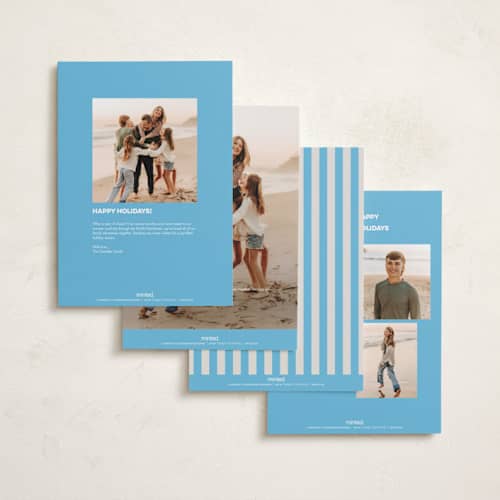 This is a ice holiday photo cards with standard by Kristie Kern called trace printing on signature in grand
