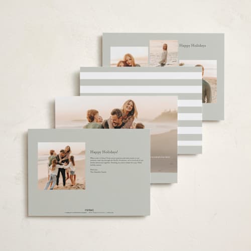 This is a cloud holiday photo cards with standard by Angela Thompson called new year edge printing on signature in grand
