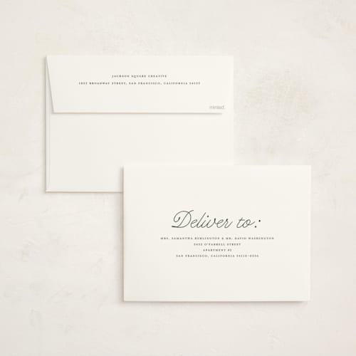 This is a cherry glaze holiday photo cards with standard by Morgan Kendall called garland printing on signature in grand