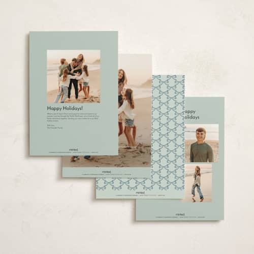 This is a mint holiday photo cards with standard by Sherley Ferreira called new home for the holidays! printing on signature in grand