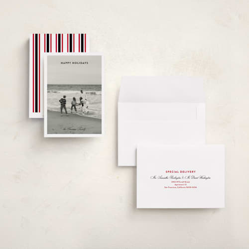 This is a midnight holiday photo cards with standard by Ashlee Townsend called light study printing on signature in grand