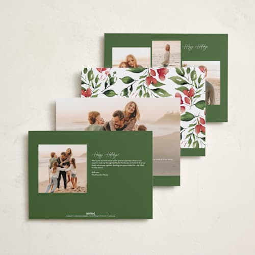 This is a snow holiday photo cards with standard by Chris Griffith called a sparkle of holiday printing on recycled smooth signature in grand