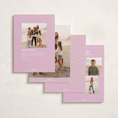 This is a gumdrop holiday photo cards with standard by Amy Kross called clayton printing on signature in grand