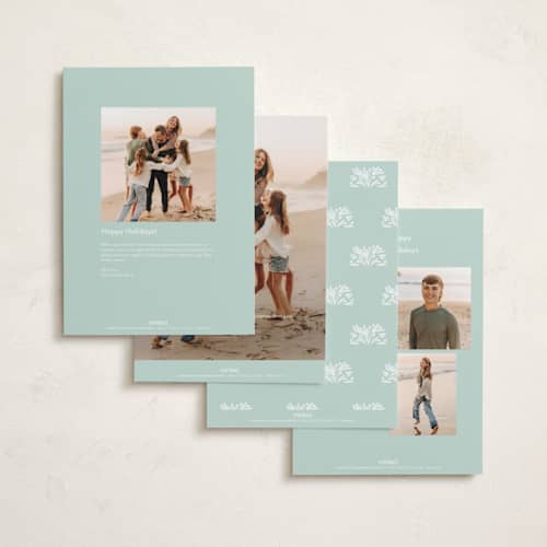 This is a spring holiday photo cards with standard by Phrosné Barwood called so retro printing on recycled smooth signature in grand