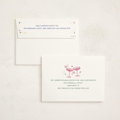 This is a champagne holiday photo cards with standard by Jenna Holcomb called nye printing on signature in grand