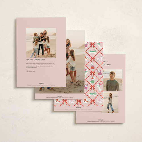 This is a bluebell holiday photo cards with standard by Itsy Belle Studio called holiday pups printing on signature in grand