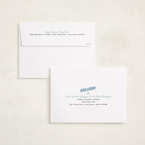 This is a sky holiday photo cards with standard by Claudia Orengo called vintage postcard printing on recycled smooth signature in grand