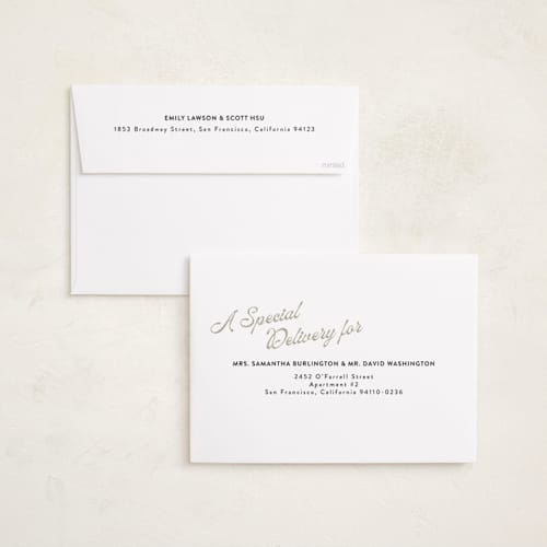This is a eggnog holiday photo cards with standard by Randi Cirelli called globetrotting greetings printing on recycled smooth signature in grand
