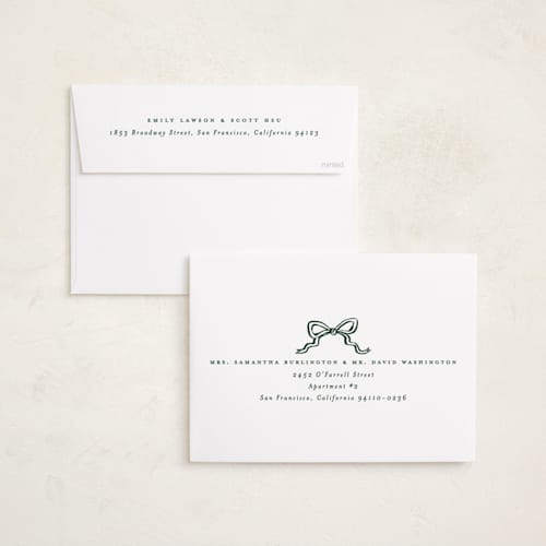This is a evergreen holiday photo cards with standard by Ekko Studio called christmas coquette printing on recycled smooth signature in grand