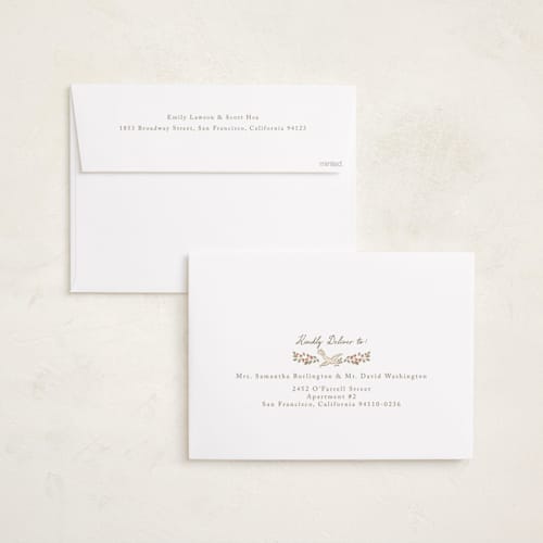 This is a ivory holiday photo cards with standard by Petra Kern called florentina printing on signature in grand