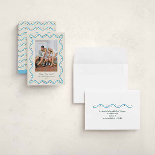 This is a ice skate holiday photo cards with standard by Megan Davis called stelle printing on signature in grand