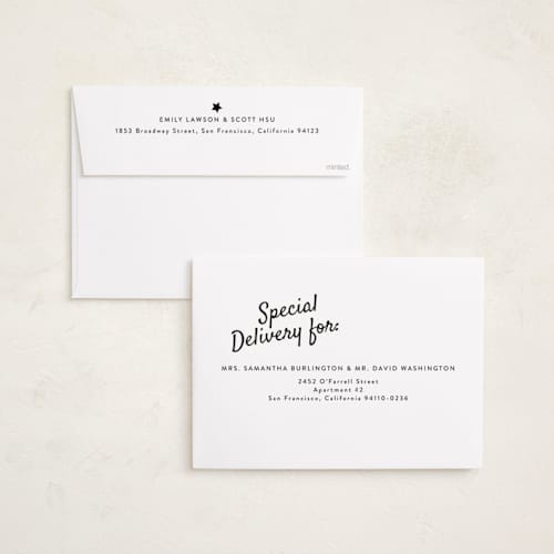 This is a eggnog holiday photo cards with standard by Tamara Hilje called film stories printing on signature in grand