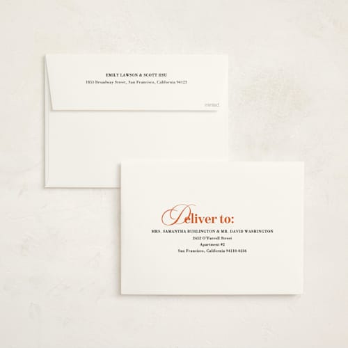 This is a santa holiday photo cards with standard by Sumak Studio called modern typography printing on signature in grand