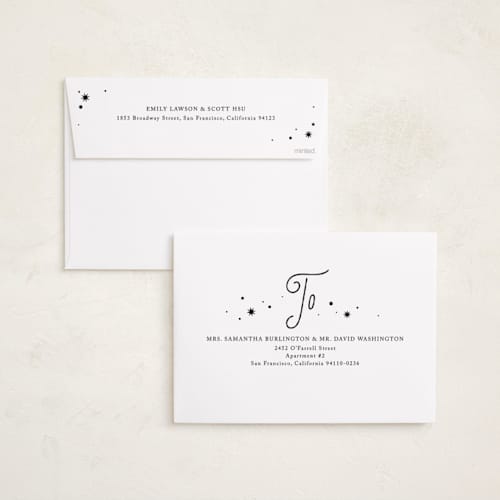 This is a midnight holiday photo cards with standard by Kate Ahn called cafe printing on signature in grand