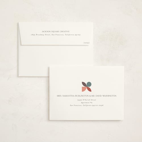 This is a juniper holiday photo cards with standard by Erica Krystek called bauhaus holly printing on signature in grand