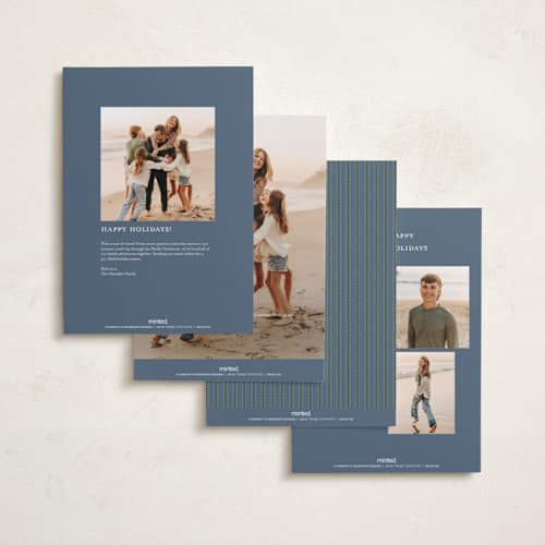 This is a juniper holiday photo cards with standard by Amy Kross called reynolds printing on recycled smooth signature in grand