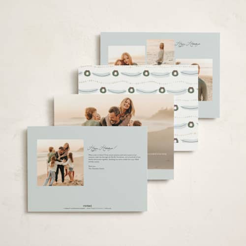 This is a frozen holiday photo cards with standard by Kristen Juckiewicz called borough printing on signature in grand