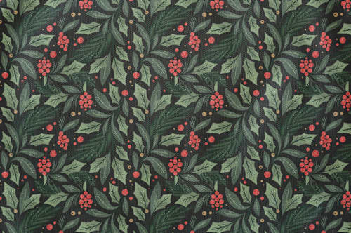 This is a holly aprons by Kristen Smith called holly branches in standard