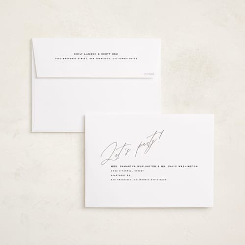 This is a paper graduation invitations with standard by Yuliya Evseeva called party time printing on recycled smooth signature in grand