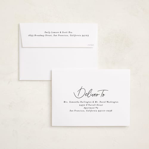 This is a cotton graduation invitations with standard by Creo Study called cap off printing on recycled smooth signature in grand