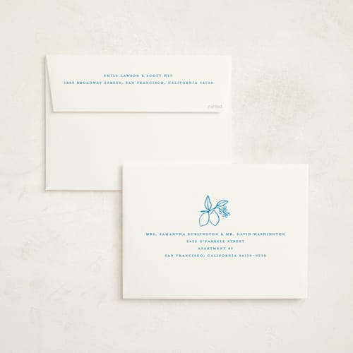 This is a ocean graduation invitations with standard by Pati Cascino called mediterraneo printing on signature in grand