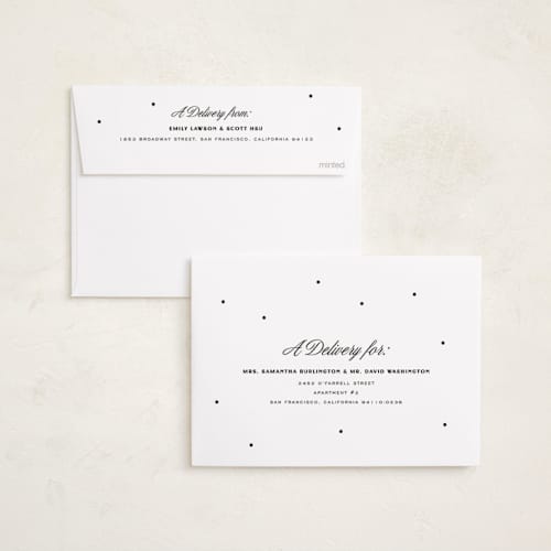 This is a butter graduation announcements with standard by Pixel and Hank called the modern printing on recycled smooth signature in standard