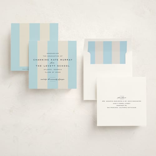 This is a lion graduation announcements with standard by Megan Davis called campania printing on signature in standard