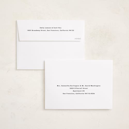 This is a pepper graduation announcements with standard by Bryanna Mehner called minimalism printing on recycled smooth signature in standard