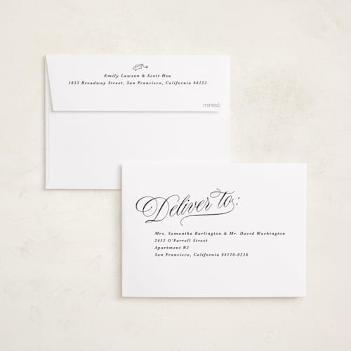 This is a ink graduation announcements with standard by Tamara Hilje called nostalgia printing on recycled smooth signature in standard