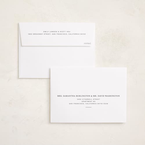 This is a paper graduation announcements with standard by Ani Somi called half and half printing on recycled smooth signature in standard