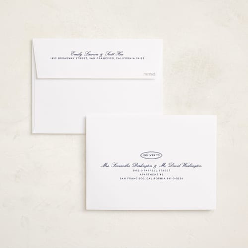 This is a ocean graduation announcements with standard by Rachel Cassel called the quadrant printing on recycled smooth signature in standard
