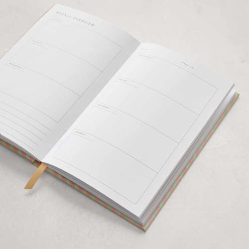 This is a peony journals by Creo Study called botanical maximalism in standard