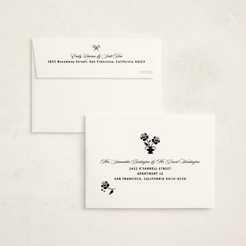 This is a amaro graduation invitations with standard by Studio Suku called bold and demure printing on signature in petite