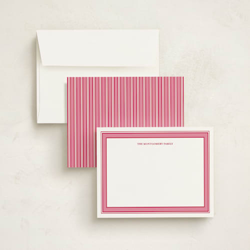 This is a gumdrop personalized stationery thank you cards with standard by Alston Foster called colorful wishes printing on signature in 4.25x5.5