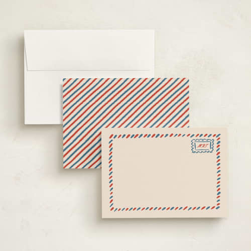 This is a north america personalized stationery thank you cards with standard by Claudia Orengo called postcard printing on signature in 5x7