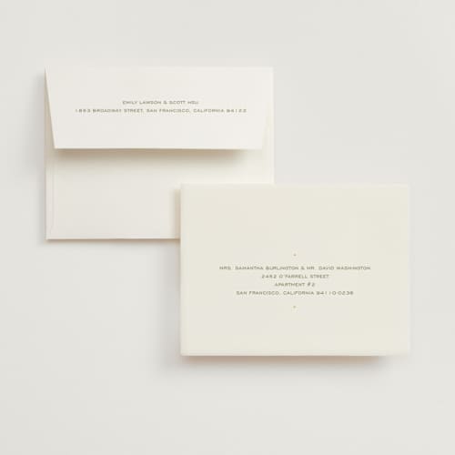 This is a island citrus bridal shower thank you cards with standard by Ani Somi called calia printing on strathmore in standard