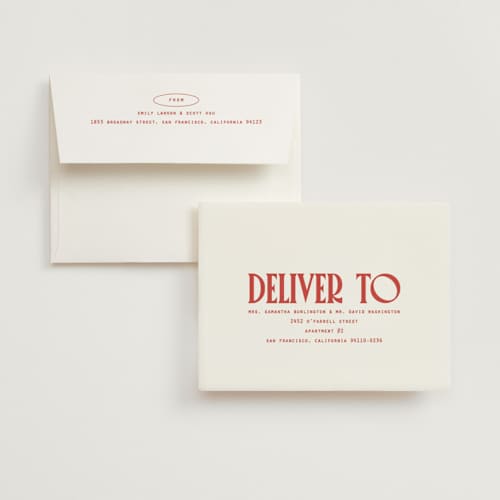 This is a oriole bridal shower thank you cards with standard by Owl and Toad called starring printing on strathmore in standard
