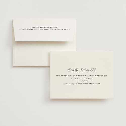 This is a oceanside bridal shower thank you cards with standard by Kelly Schmidt called coastal printing on strathmore in standard