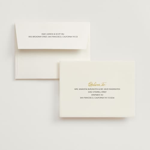This is a island citrus bridal shower thank you cards with standard by Morgan Kendall called bloom printing on strathmore in standard