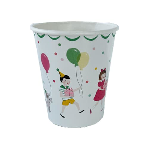 This is a multicolor party decorations by Jollity and Co called it's a party vintage cup - set of 12 in standard