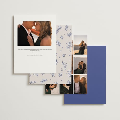 This is a wine rehearsal dinner invitations with standard by Cass Loh called romantic night printing on signature in standard