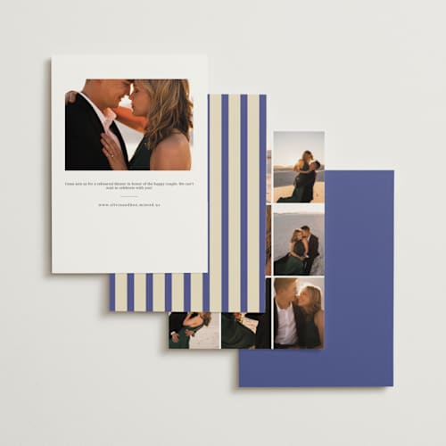 This is a wonderland rehearsal dinner invitations with standard by Cass Loh called dine & delight printing on signature in standard